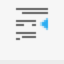 Promote Level with Sub-points in Bullets and Numbering toolbar